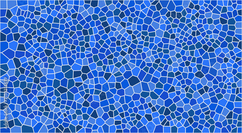 Abstract mosaic background with shades of blue geometric pattern abstract background geometric artistic