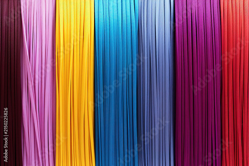 Fantastic Textile Craft Threads in Tailor39s Fabric Background