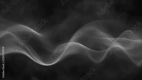 Aerial view of gentle waves on sandy coastline
