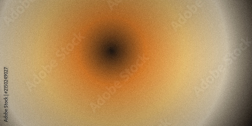 Colorful grainy gradient background, abstract aura backdrop with concentric aura rings and noise grain texture, modern minimal design with copy space