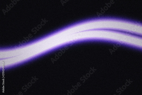 Purple grainy gradient background, dark abstract backdrop with flowing glowing ribbons and noise grain texture, modern minimal design with copy space