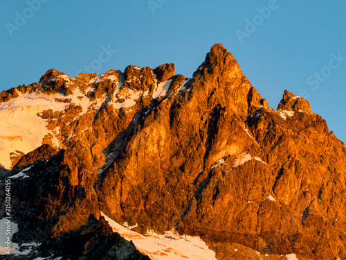Cuadro en lienzo Le massif de la Meije