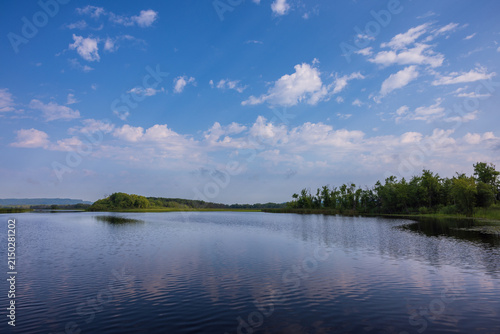 A Backwater Lake Of The Mississippi River
