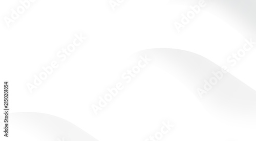Foto Elegant white and gray abstract background featuring soft flowing curves and sub