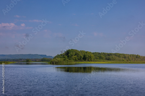 A Backwater Lake Of The Mississippi River