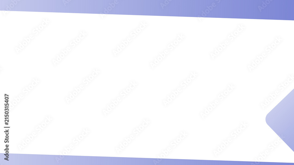 Obraz premium Minimalist purple angular border background presentation with large white space
