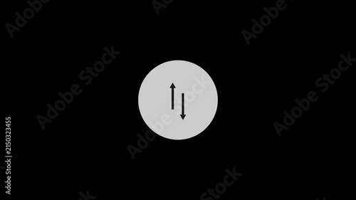 Simple Download button icon. file downloading concept motion background.download icon.