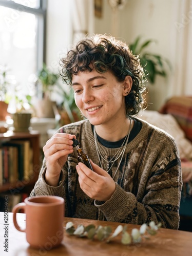 Non-Binary Beauty Portrait