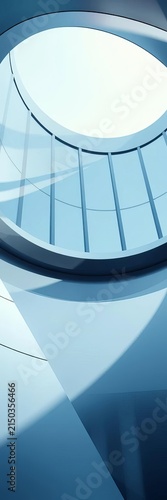 Geometric chrome curve architectural background, technological theme., ||Metallic curves
