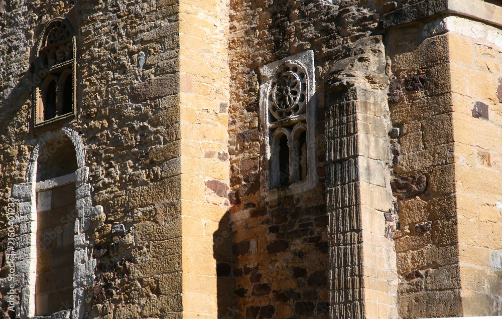 Fototapeta premium Iglesia de San Miguel de Lillo, Oviedo, Asturias, España