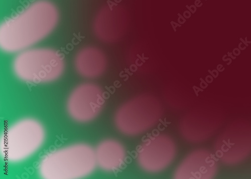 Картината върху платно Abstract background with smooth gradient shifting from bright green to deep maro