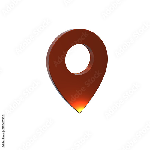 Fotografie pin map location red navigation pointer marker internet graphic rendering