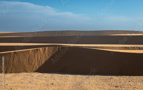 Exposure of the Namib Desert done in Namibia, is considered the oldest desert in the world and contains the world's driest regions being the only coastal desert influenced by fob