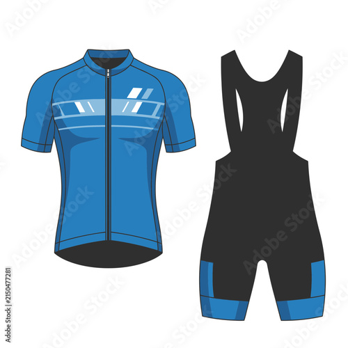 Cycling Jersey and Bib Shorts