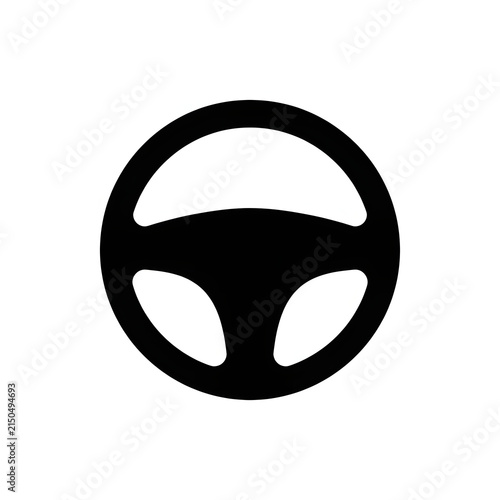 Black and white universal no smoking symbol icon.