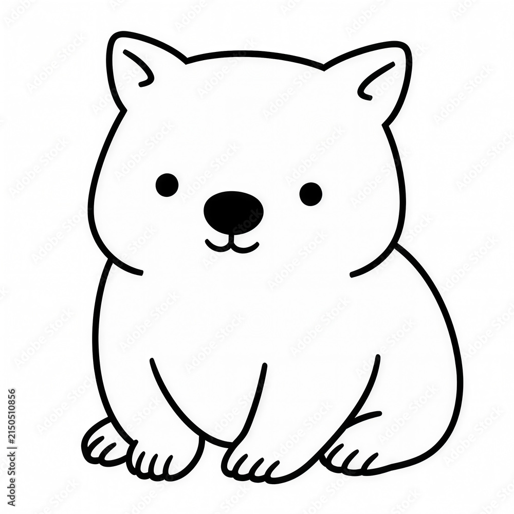 Obraz premium Cute Polar Bear