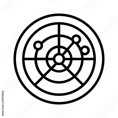 security radar icon