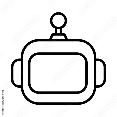 AI robot icon