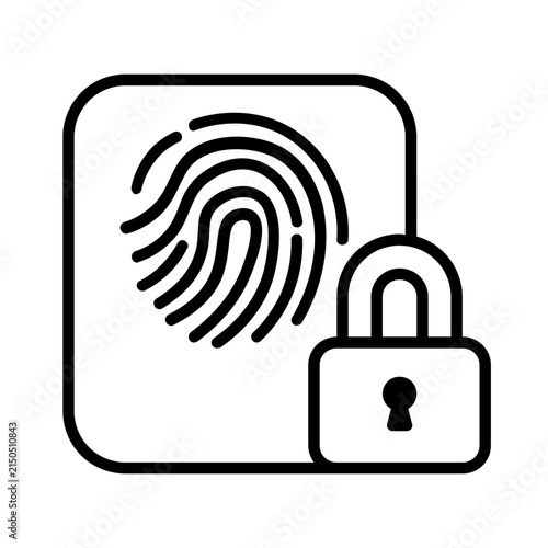 fingerprint icon