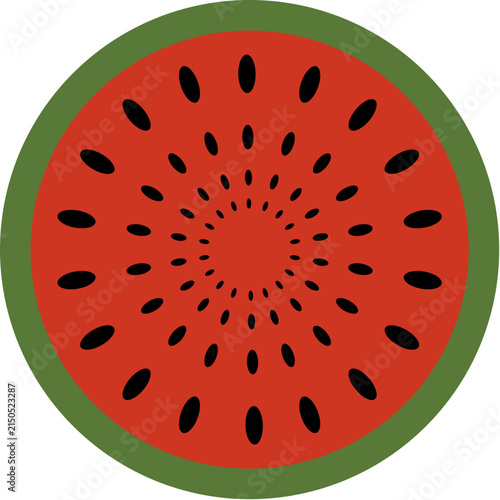 Fresh Watermelon Slices Pattern Design