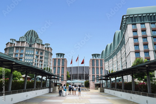Cityscape of Sentosa Island, Singapore