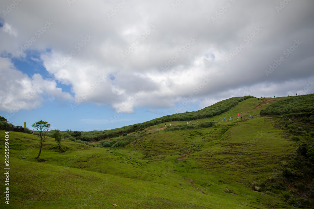 Fototapeta premium Qingtiangang Trail, Yangmingshan, Taipei, Taiwan