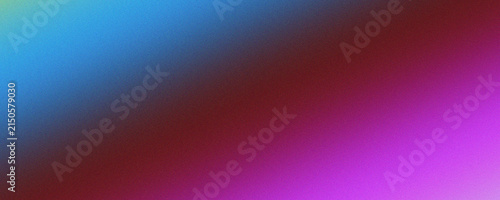 Abstract grainy gradient background with vibrant blue, deep red, and purple colors