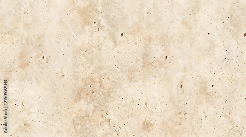 Beige marble stone texture background with small holes and spots