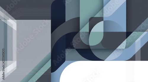 Minimal Geometric Business Presentation Background