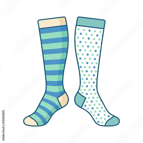 Compression Socks - Striped and Polka Dot Medical Equipment