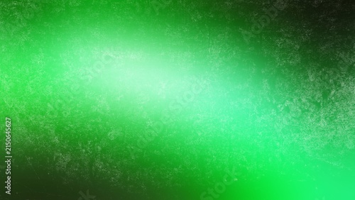 Obraz na plátně Abstract green background with a textured surface and light gradient effect