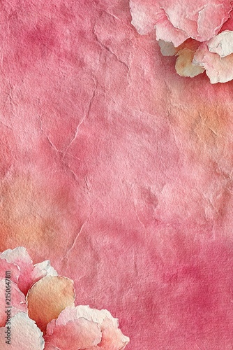 Soft dusty rose vintage paper texture with faded watercolor wash, muted pink tones, subtle aged grain, delicate soft surface, minimal contrast, printable journal background