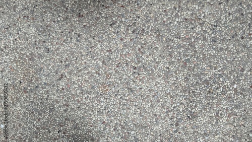 Fotografie Seamless washed pebble aggregate concrete texture surface for background