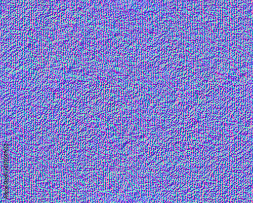 Foto Normal map texture of bumpy surface background featuring vibrant purple blue and