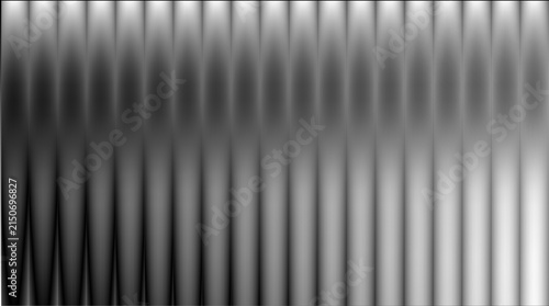 Abstract geometric pattern with vertical bars and gradient shades of gray