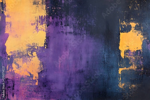 Vibrant abstract sunset