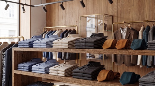 Men's Clothing Store Display