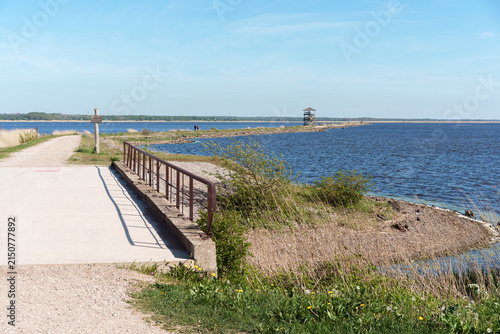 Scenic Nature Trail and Bird Watching Tower on Lake Liepaja