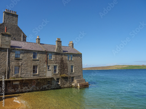 Photography Die Stadt Lerwick auf den Shetland Inseln
