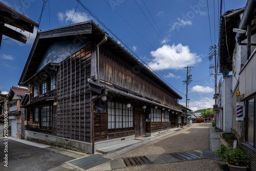 Cuadro en lienzo 岩村町本通り 重伝建の町並み 岐阜県恵那市