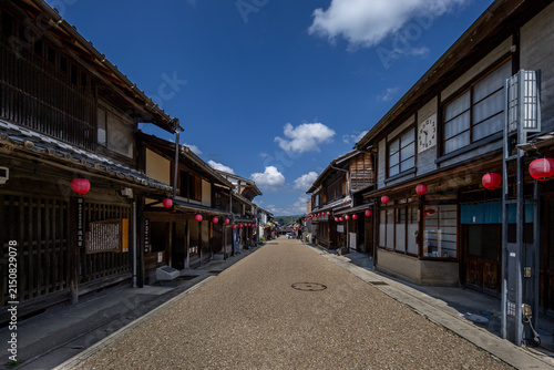 Konstfotografi 岩村町本通り 重伝建の町並み 岐阜県恵那市