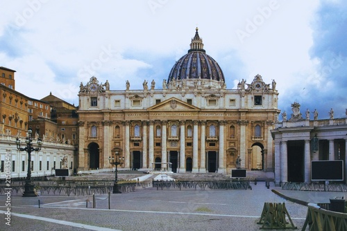 фотографія St Peter's Basilica Vatican City Rome Italy Historic Architecture