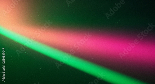 An abstract gradient background featuring vibrant shades of green pink and orange with subtle sparkle