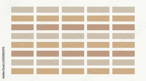 Abstract geometric background featuring a repeating pattern of horizontal rectangular shapes in soft muted earth tones and warm neutral color palettes