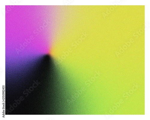 Abstract Grainy Mesh Gradient Magenta Yellow Green Vector Background
