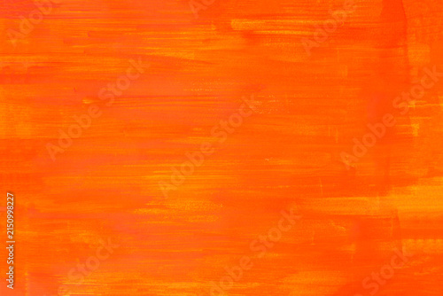Vibrant Orange and Red Abstract Painted Texture Background