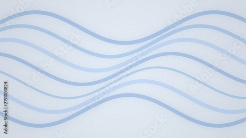 Abstract background, featuring multiple parallel, light blue wavy, lines flowing horizontally, across a soft, white textured surface, creating a rhythmic, pattern of gentle, curves and fluid motion