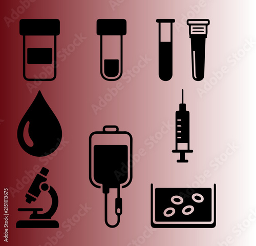 Blood Donation and Hematology Medical Illustration