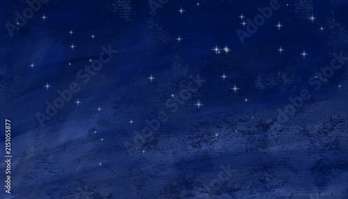 Simple Blue Flower Line Art Outline Vector Daisy Floral Element Isolated White Background