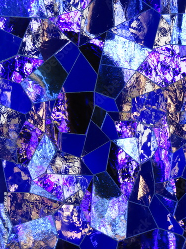 Obraz na plátne abstract blue background
